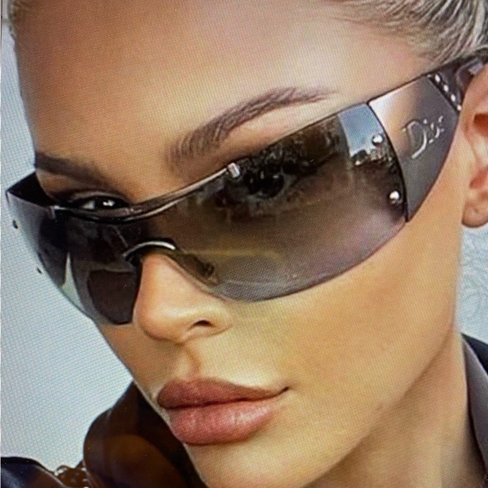 Vintage Christian Dior Rimless Sunglasses 😎